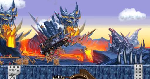 Monster Car Hill Racer screenshot 14