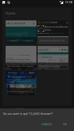 FOSS Browser screenshot 4