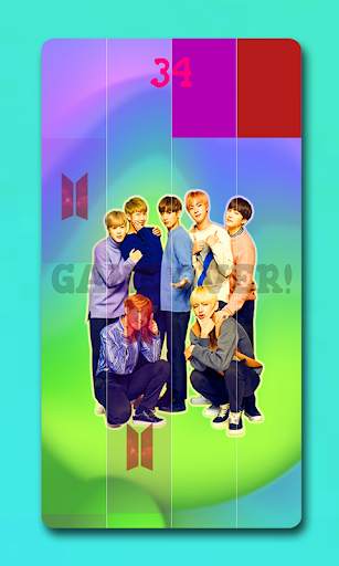 Kpop Music Game BTS Piano Tiles screenshot 4
