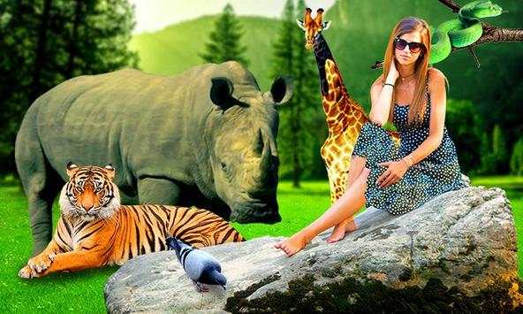 Wild Animal Photo Editor screenshot 1