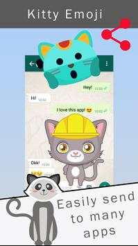 Kitty Emoji Lite screenshot 2