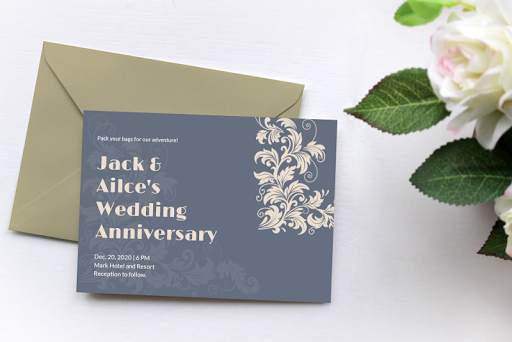 Wedding Anniversary Invitation Card Maker 2020 screenshot 2