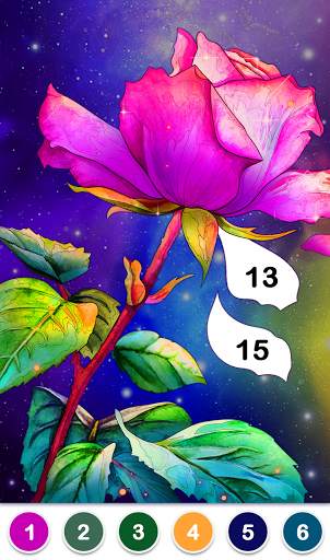 Paint Games: Paint By Number & Color By Number screenshot 2