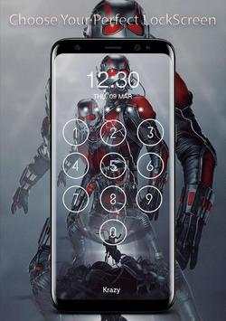 Ant Man Lock Screen Keypad HD screenshot 2