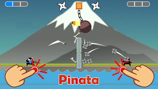 Jumping Ninja Party 2 Player Games screenshot 7