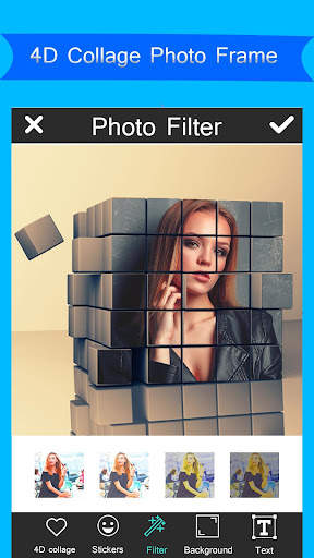 4D Collage Photo : photo collage art dp insta blur screenshot 3