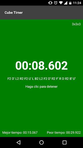 Cube Timer screenshot 2