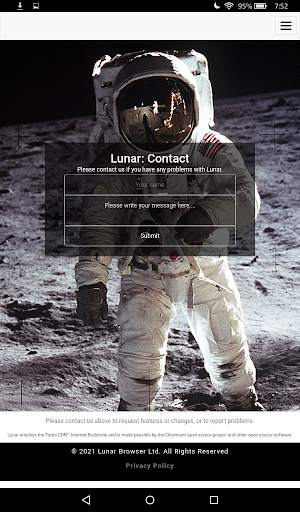 Lunar Web Browser screenshot 4