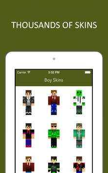 3D Boy Skins for Minecraft PE screenshot 10