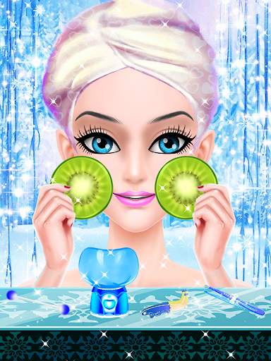 Ice Queen Makeup Salon Games For Girls screenshot 1