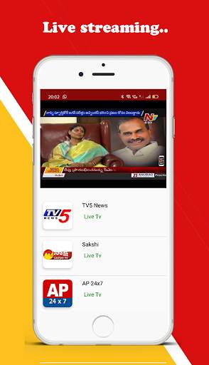 Telugu News Live TV | FM Radio screenshot 2
