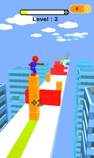 Superhero Race Stacky Dash скриншот 2