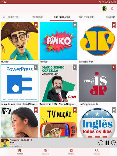 Podcasts app myTuner - Podcast em Português screenshot 8