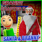 Horror Granny Santa &amp; Branny: Chapter Two Game иконка