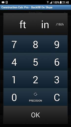 Construction Calc Pro - FREE 7 تصوير الشاشة