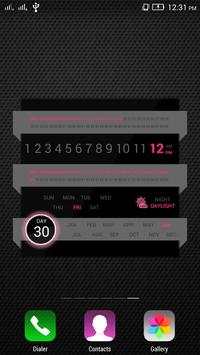 Numeric Digital Clock Lwp 5 تصوير الشاشة