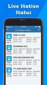 Live Train Status,PNR Status & Indian Railway Info screenshot 3