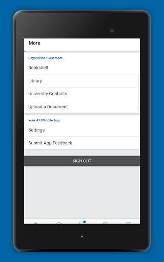 AIU Student Mobile скриншот 14
