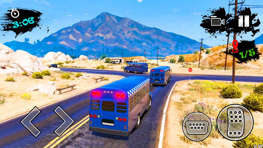 Offroad Games - Police Bus screenshot 1