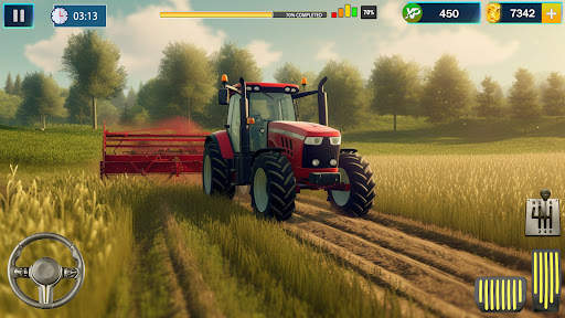 Farming Game: Tractor Driving screenshot 8