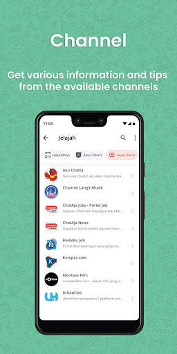 ChatAja - Indonesia Messenger & Lifestyle App screenshot 5