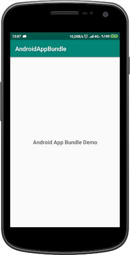 Android App Bundle Demo screenshot 1