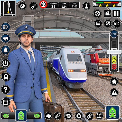 City Train Station-Train games icon