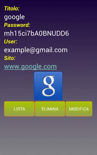 Salva Password screenshot 6
