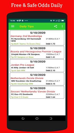 Betting Free Tips & Odds - Football Prediction App screenshot 5