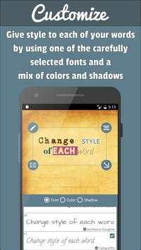 PostMaker: put text on photos screenshot 3