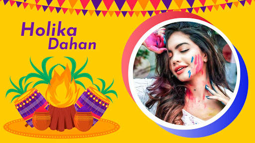 Holi Photo Editor 2021, Holi Photo Frame screenshot 8