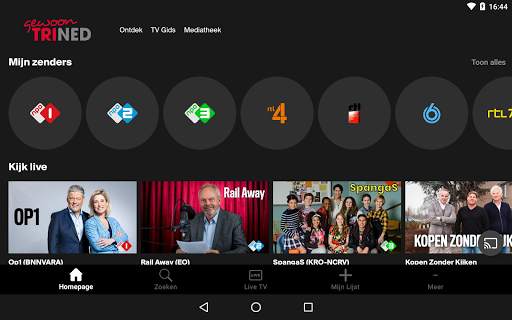 TriNed TV App 9 تصوير الشاشة
