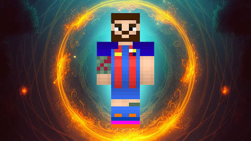 Messi Skin for Minecraft screenshot 27