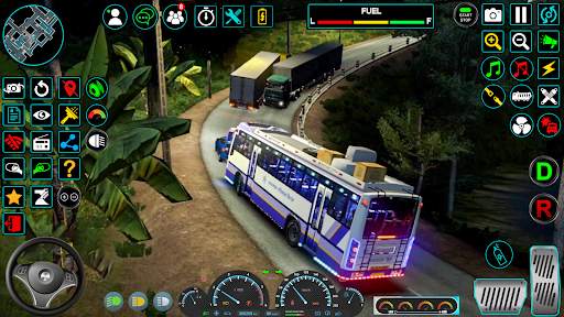 Coach Bus Game Simulator 3D screenshot 1