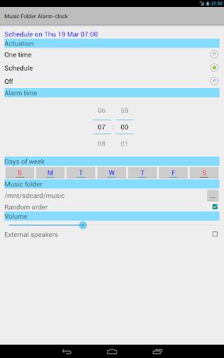 Music Folder Alarm Clock screenshot 6