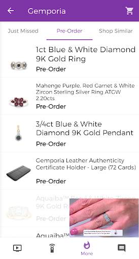Gemporia Jewelry Auctions screenshot 2