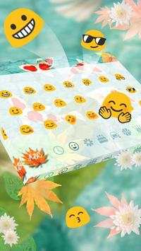 Water Garden Keyboard Theme screenshot 3