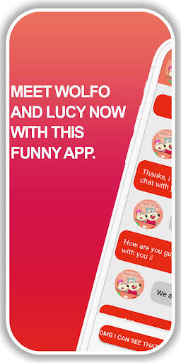 New Wolfo Funny Fake Call - Video & Messages screenshot 1