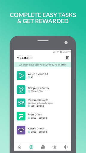 wingift - free rewards & gift cards screenshot 2