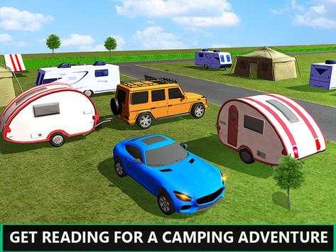 Camper Van Trailer Truck Driving Simulator screenshot 8