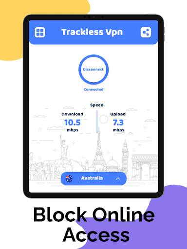 Trackless VPN: Internet Safety screenshot 14