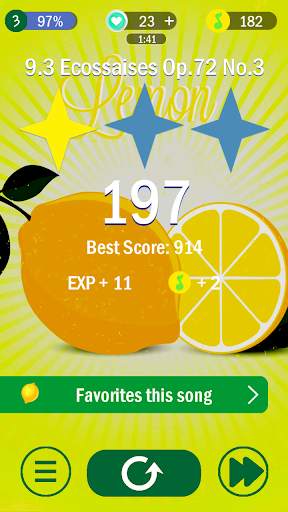 Piano Golden Tiles screenshot 2