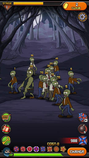 Zombies vs Ninja screenshot 2