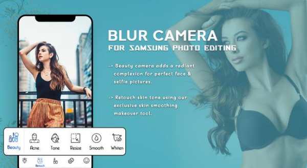 Blur Camera for samsung : Auto blur background 1 تصوير الشاشة