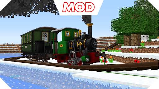 Train Drive Mod Minecraft screenshot 1