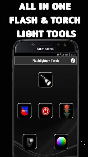 Flashlight Toolbox: Brightest Flash & Torch Light screenshot 2