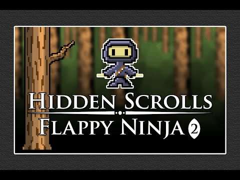 Hidden Scrolls Flappy Ninja 2 screenshot 2