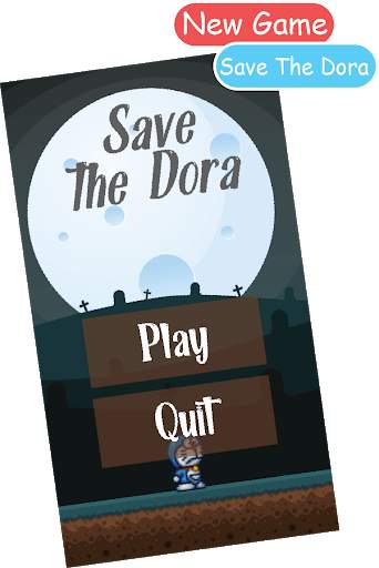 DoraGame - Save Robot BlueCat 2D Game 2021 screenshot 2