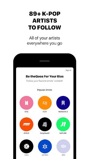 theQoos: K-Pop News, Friends, Music & Community screenshot 2