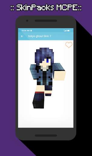 SkinPacks Tokyoghoul for Minecraft screenshot 4